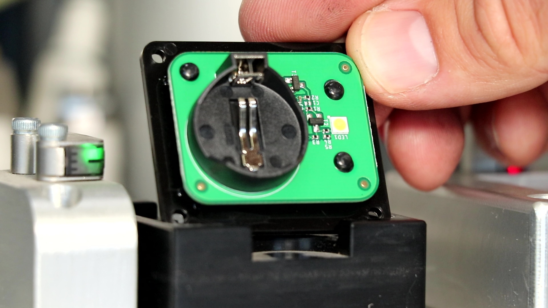 Small PCB Staked with nanoSTAKE