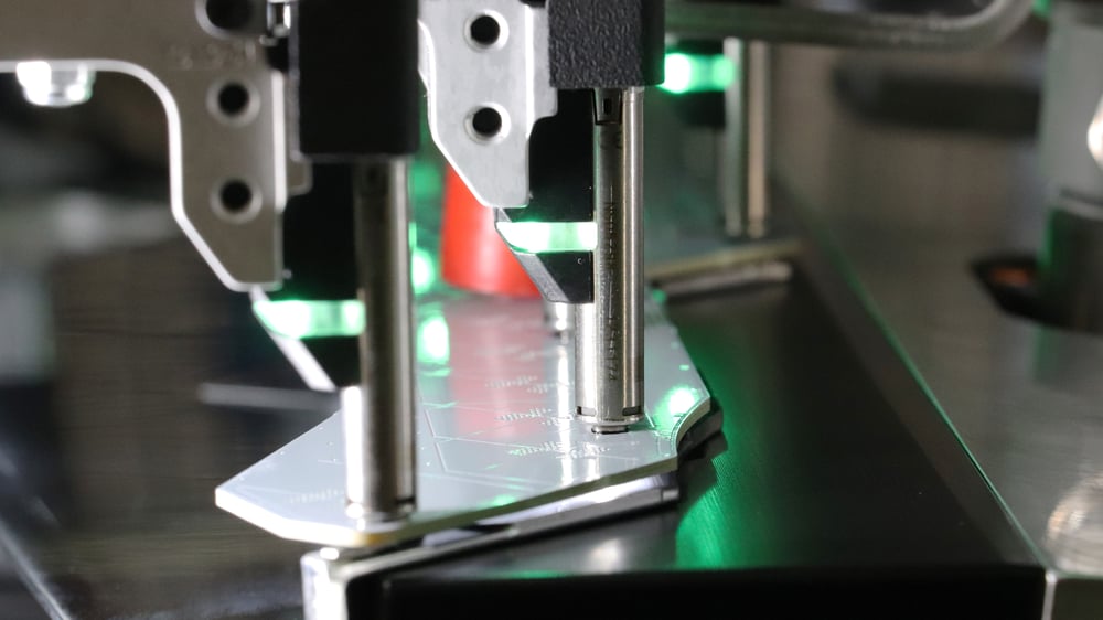 nanoSTAKE on a PCB nanoSTAKE on a PCB