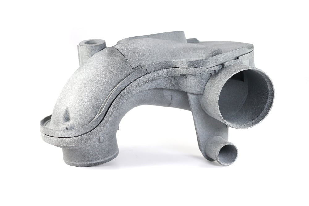 3D printed grey part